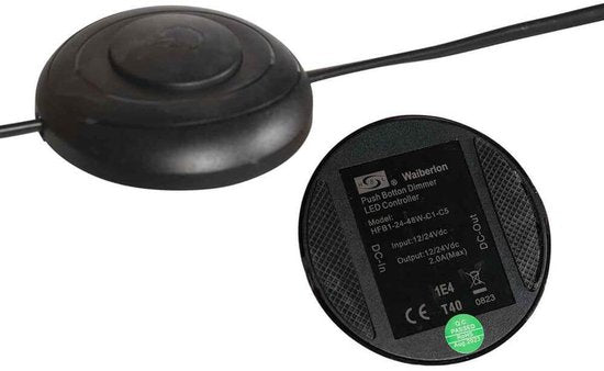 Steinhauer - lampadaire - Ringlux - noir - métal - lampe à arc - LED - 4130ZW