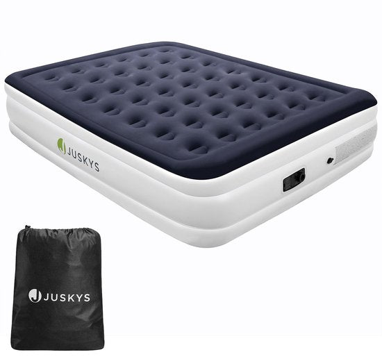 Lit à air autogonflant Sapri L - 203 x 152 x 47 cm - Sac de rangement inclus