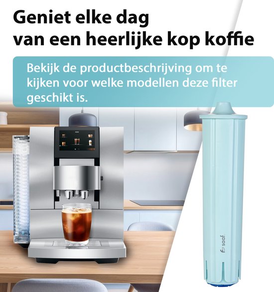 Saaf Filtre pour Jura - 1 pièce - Claris Blue - 71311 - 67007 - Impressa Micro Giga C F J Z - Filtre à calcaire et à eau