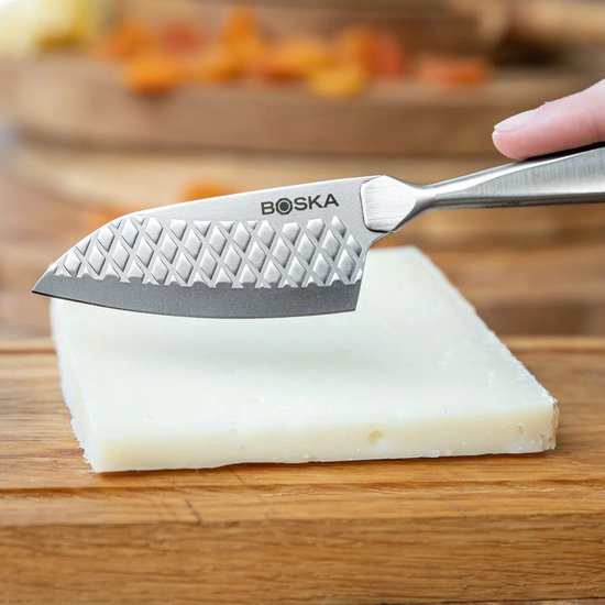 Couteau à fromage Boska Hard Monaco+ No.9 - Couteau à fromage à pâte dure - Couteau à fromage vieux - Lauréat - Acier inoxydable - Couteau à fromage lavable au lave-vaisselle - Ustensiles de cuisine - Accessoires de cuisine - Garantie 10 ans