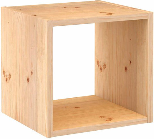 Astigarraga Meuble à compartiments ouvert - Pin PEFC - 36x36cm