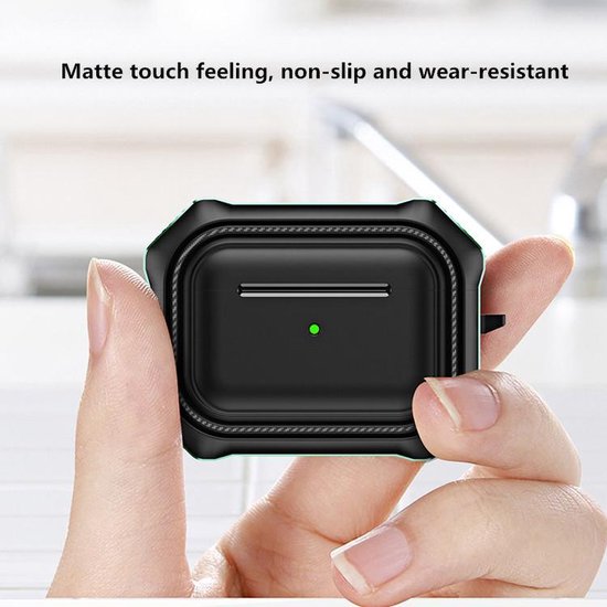 Garpex® Etui protecteur en TPU pour AirPods 3 - Noir