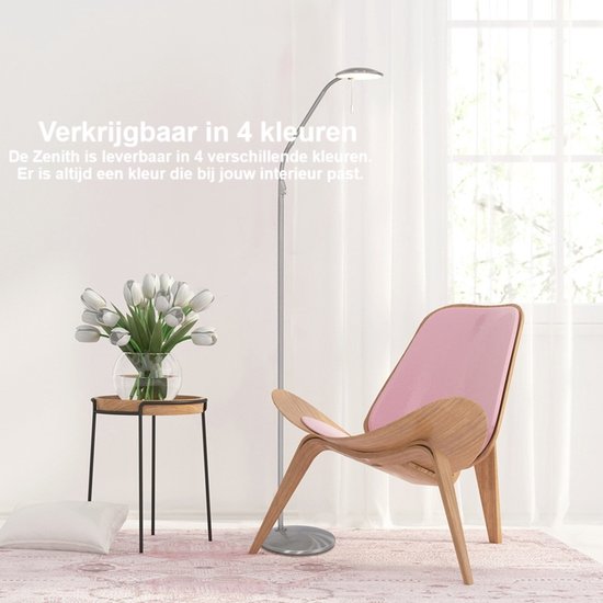 Lampadaire Steinhauer Zenith LED - Acier