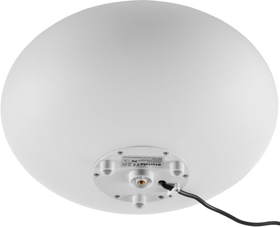 tectake® LED Garden Light - Lampes de jardin avec télécommande - LED 12W - 16 couleurs - Ø35 x 28.5 cm - Décoration de fête résistante aux intempéries - Décoration de jardin - Ampoule d'extérieur avec source lumineuse - Ampoules pour l'extérieur - Ampoule
