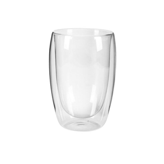 2 verres à double paroi - pour différents types de café - Latte macchiato, cappuccino, espresso - set de 2 (300 ml)