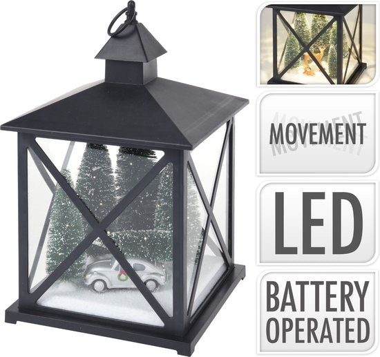 Lanterne de Noël 38Cm - Avec Lumière