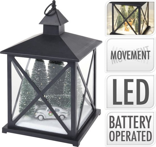 Lanterne de Noël 38Cm - Avec Lumière