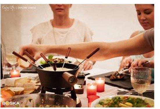 Boska Fondue Set Pro - Fondue au fromage - pour toute table de cuisson - 1.2 L