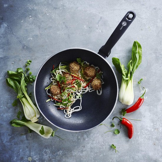 GreenPan Andorra wok pan 28 cm - 3.6l - sans PFAS
