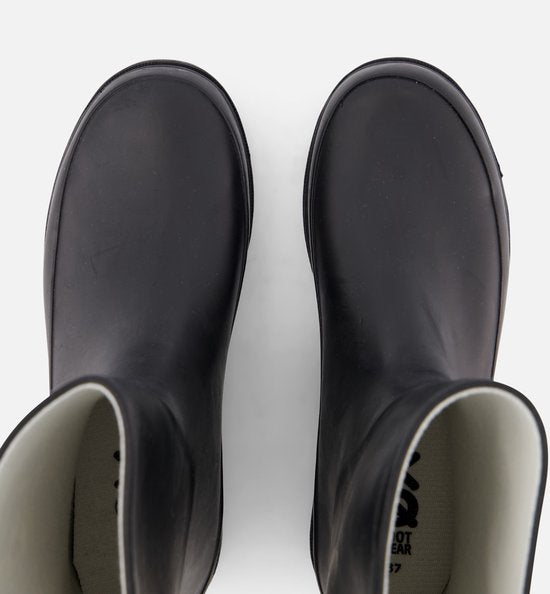 Xq Footwear Bottes de pluie pour femmes en caoutchouc noir - Bottes - 38