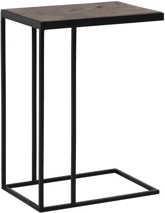 Light & Living Table d'appoint Chisa - Marron - 45x30x62cm - Moderne