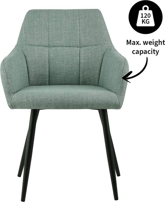 Chaise de salle à manger Kick Nova - vert