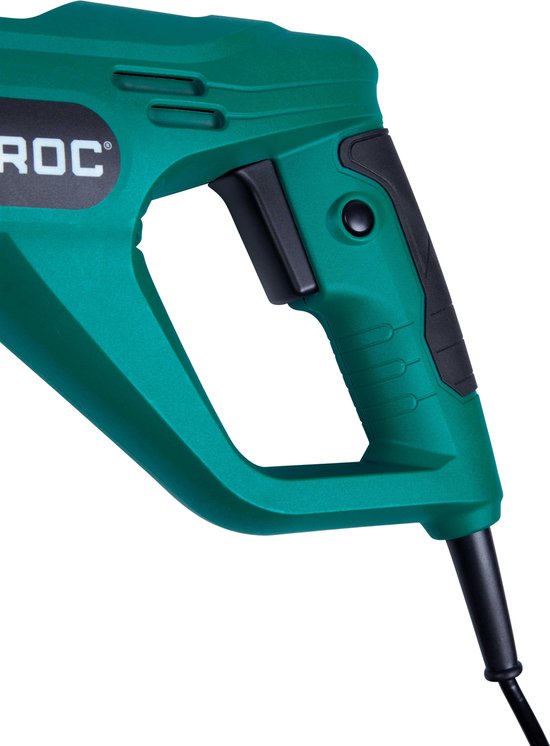 VONROC Scie à guichet - 900W - Poignée tournante - 3 lames de scie incluses pour le bois et le métal