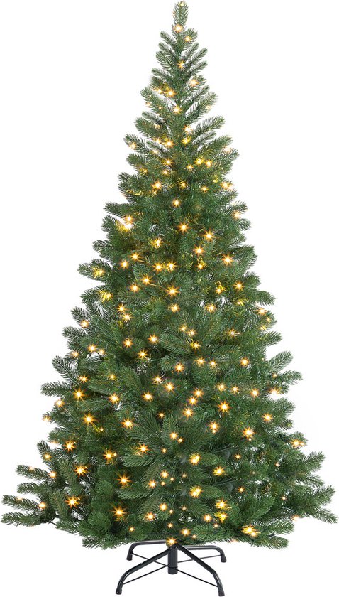 Sapin de Noël, CAS, Avec lumières de Noël, 140cm