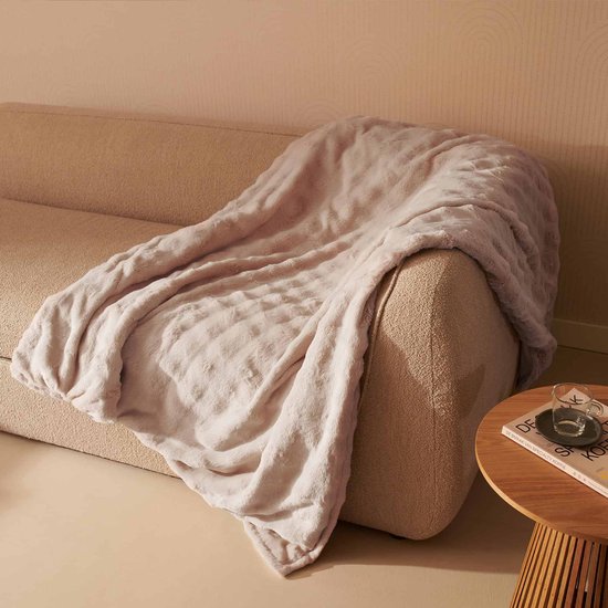 Couverture chauffante électrique Duux Yentl Bubble 200x200 cm - 9 positions - Gris