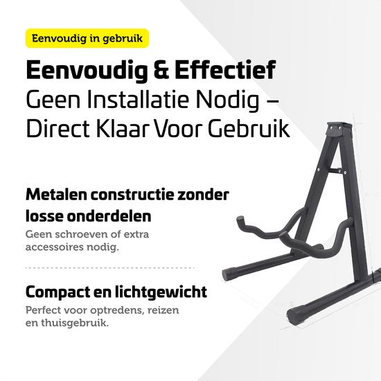 Garpex® Universal Guitar Stand - Portable - Stable