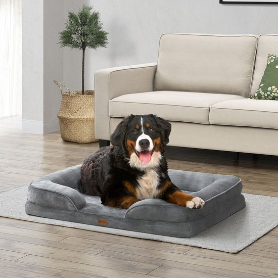 Panier pour chien / panier pour chat Sheena XL - 105 x 82 cm - Gris