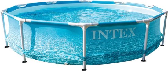 Piscine à débordement Intex Beachside avec pompe à filtre - 305x76cm - Bleu