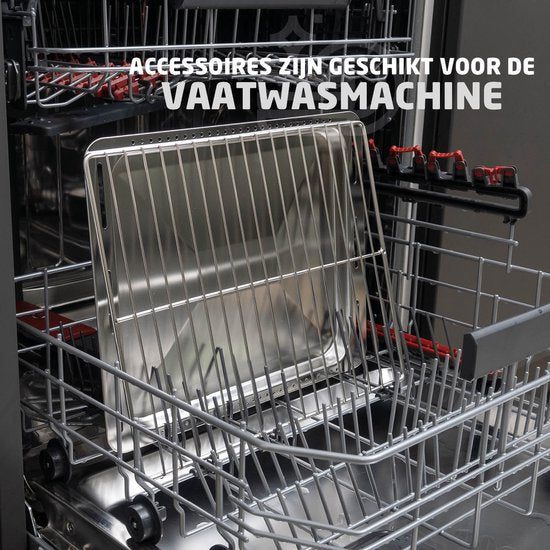 BREND BR-2234 Four à vapeur Airfryer Combi XXL autoportant - Affichage digital tactile - Autonettoyant - Minuteur - Rôtisserie - Avec accessoires - 24 litres