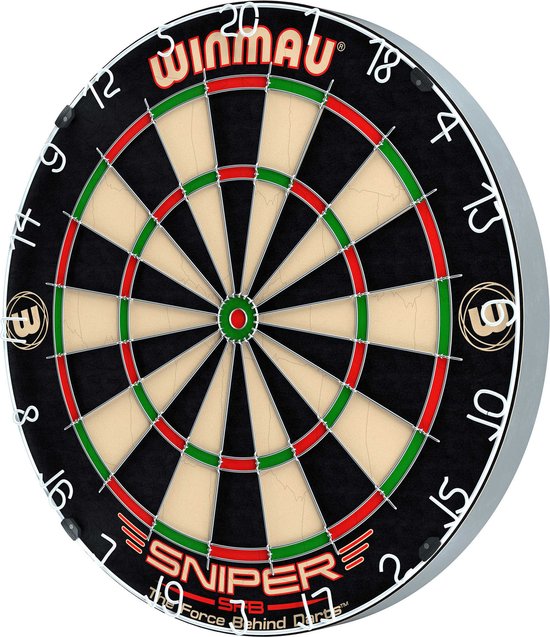 Jeu de fléchettes Winmau Sniper avec fléchettes