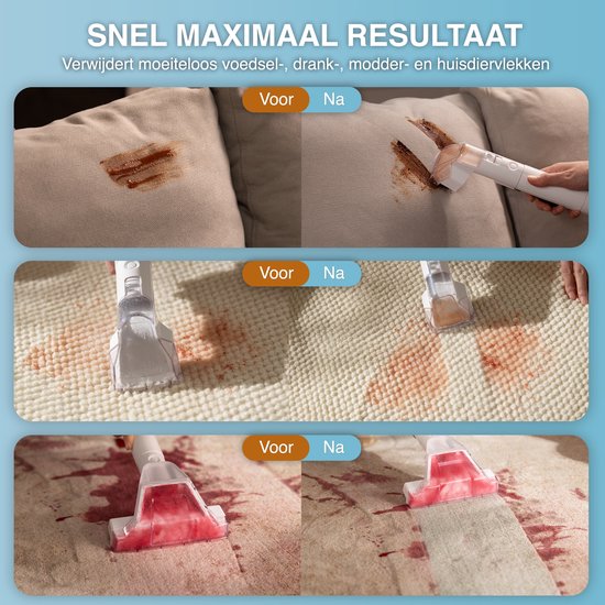 Swiftvein Vortex Carpet Cleaner - Stain Cleaner - Sofa Cleaner, Furniture Cleaner and Seat Cleaner