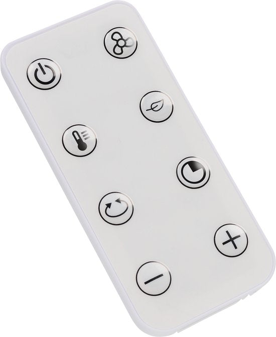 Tristar Ventilateur avec fonction chauffage KA-5160 Télécommande et contrôle digital - Pour pièce 25m² - Blanc