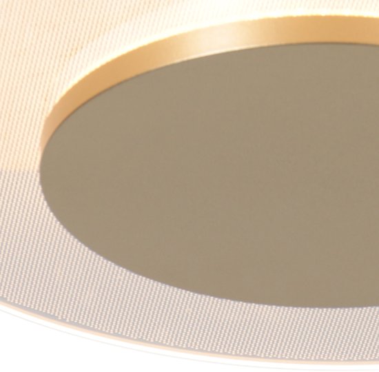 Steinhauer - plafonnier - Lido - or - métal - Ø 36cm - LED - 7798GO