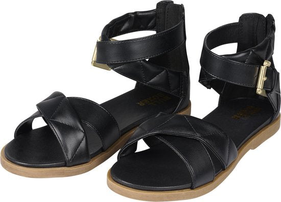 Bullboxer Alm016 Sandales - Filles - Noir - Taille 35