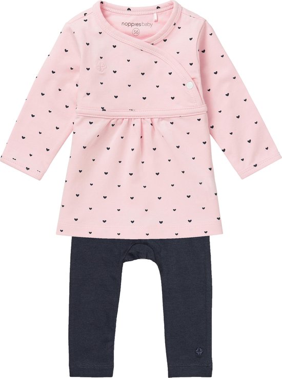 Ensemble de vêtements Noppies 2 pièces Rose clair Taille 56