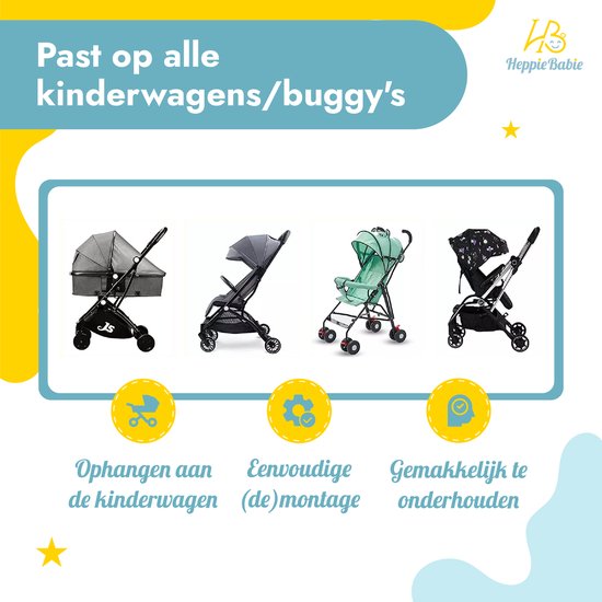 HeppieBabie Planche à roulettes universelle - avec siège - pour landau ou poussette - Buggy Board