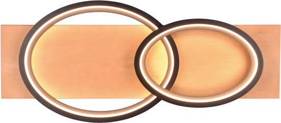 TRIO BARCA - Plafonnier - Noir mat - incl. 1x SMD 30W