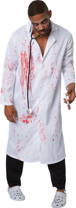 Dressforfun Creepy Doctor XXL - costume halloween dress up partywear carnaval costume carnaval partywear - 302289