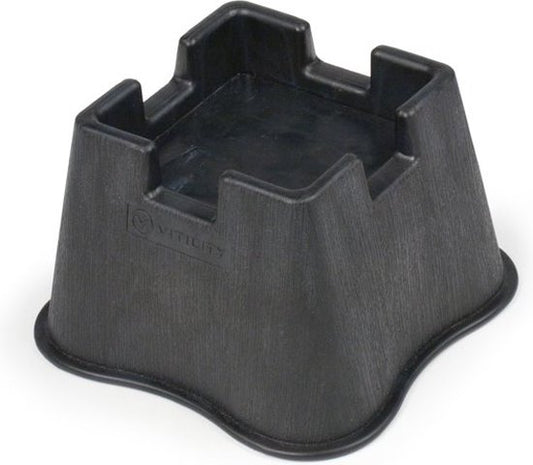 VITILITY Rehausseur de meubles - petit - Aide au lit - Rehausseur de chaise - Rehausseur de lit - Noir