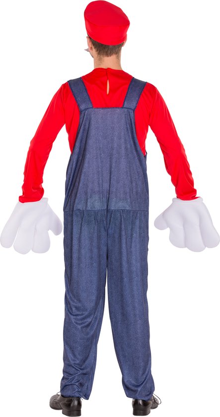 dressforfun - Costume homme super plombier Mario XL - déguisement costume halloween déguisement carnaval déguisement carnaval déguisement carnaval - 300041