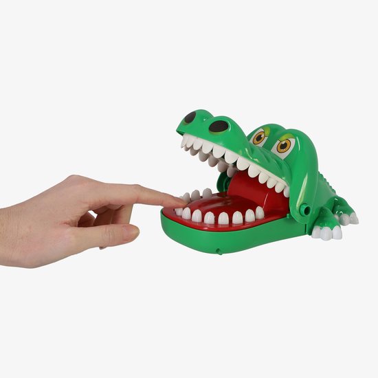 Jeu de morsure de crocodile
