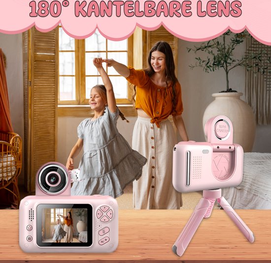 K&L Digital Kids Camera Kids - Caméra vlog pour enfants - Caméras numériques pour enfants - Caméras pour enfants - Caméra pour enfants
