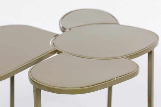 Table d'appoint - Zuiver - Métal - Vert olive