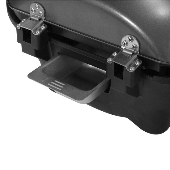 Tristar BQ-2816 Barbecue électrique - Barbecue électrique - Barbecue sur pied - Peut être utilisé comme barbecue de table - Plaque de cuisson 46 x 35 cm - Noir