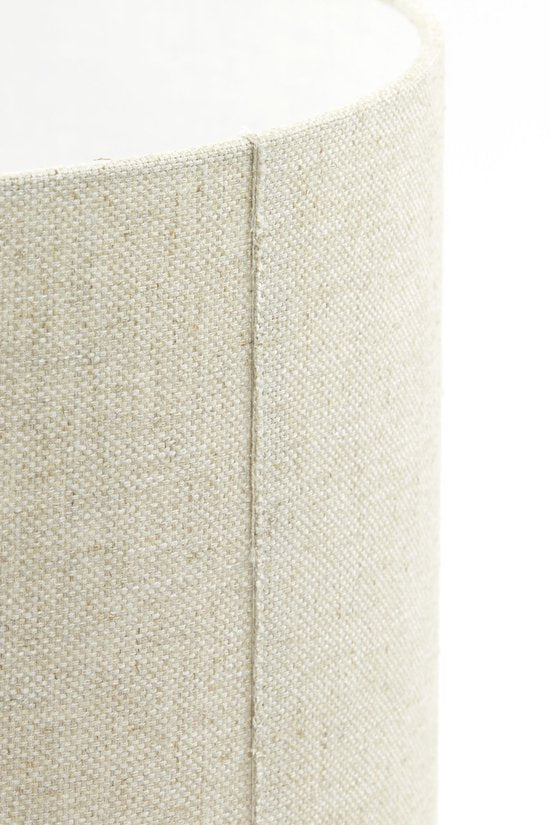 Light & Living Abat-jour cylindrique Livigno - Naturel - Ø30x21cm - pour lampes de table, lampes suspendues