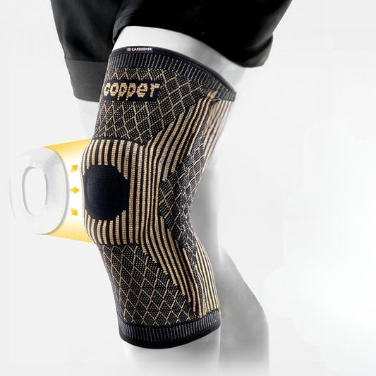 Caresense Knee Brace - Attelle de rotule - Pour l'arthrite - Soulagement des douleurs articulaires - Attelle de genou pour adultes - Taille L