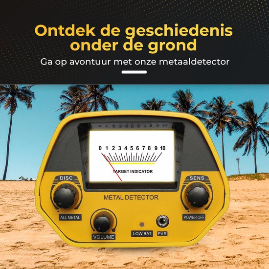 ODESSEY Metaaldetector Starterset - Explorer Model
