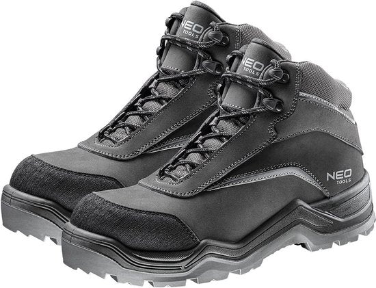 Bottes de sécurité pour hommes Neo Tools classe S3 SRC, imperméables WR, antidérapantes| Bottes de travail renforcées avec semelle intérieure en Kevlar, semelle intérieure antistatique, sans éléments métalliques, résistantes à la pénétration