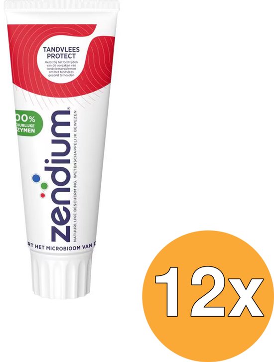 Dentifrice Zendium - Gum Protect - 12 x 75 ml - Emballage Advantage