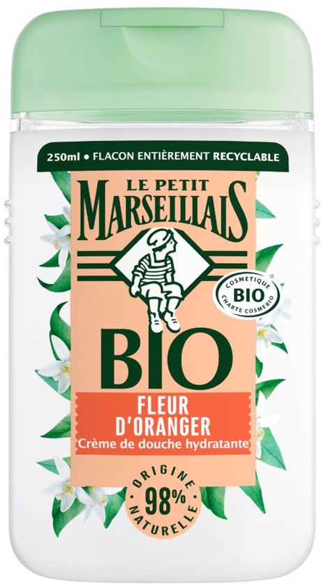 Le Petit Marseillais gel douche - 250ml - fleur d'oranger