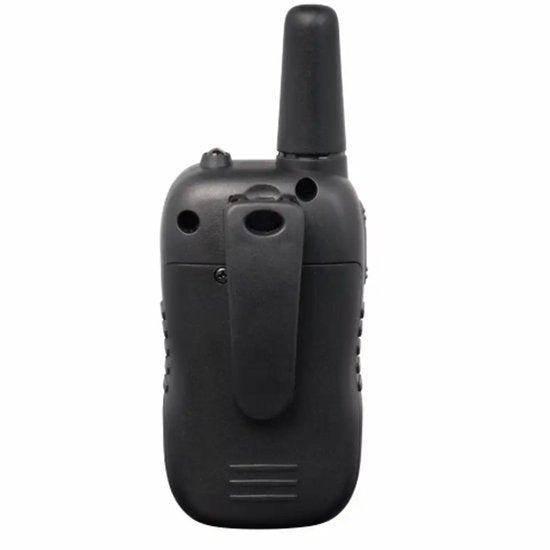 Denver Talkie-walkie - Enfants - 8 canaux - Jusqu'à 2km de portée - Lot de 2 - Lampe de poche - WTK441