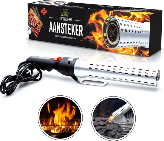 Bbq Meating Bbq Lighter - Looftlighter - BBQ Accessories - One Minute Lighter - Electric Bbq Lighter - Bbq Starter - Gift