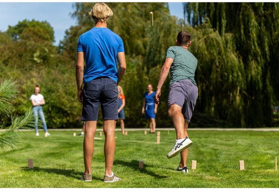 Jeu de plein air - Kubbspel - avec sac de transport - jeux de plein air - FSC