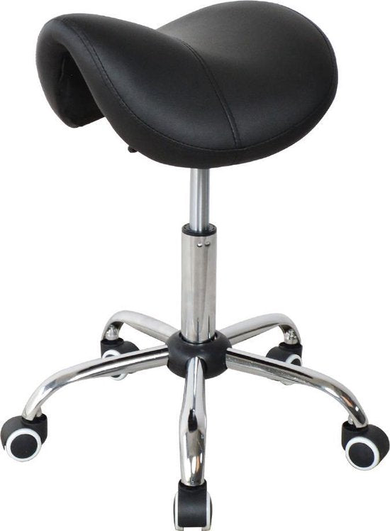 Tabouret de selle ergonomique - tabouret de travail - tabouret de barbier - tabouret - hauteur réglable