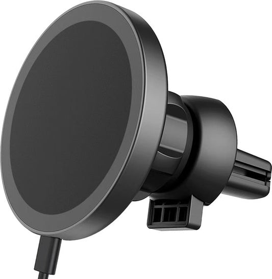 Support de téléphone iSetchi - Chargeur sans fil Qi - Chargeur rapide 15 watts - Grille de ventilation