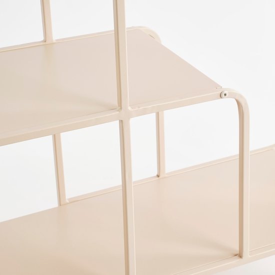 Armoire murale Mica Decorations - L70 x L30 x H76 cm - Métal - Marron clair